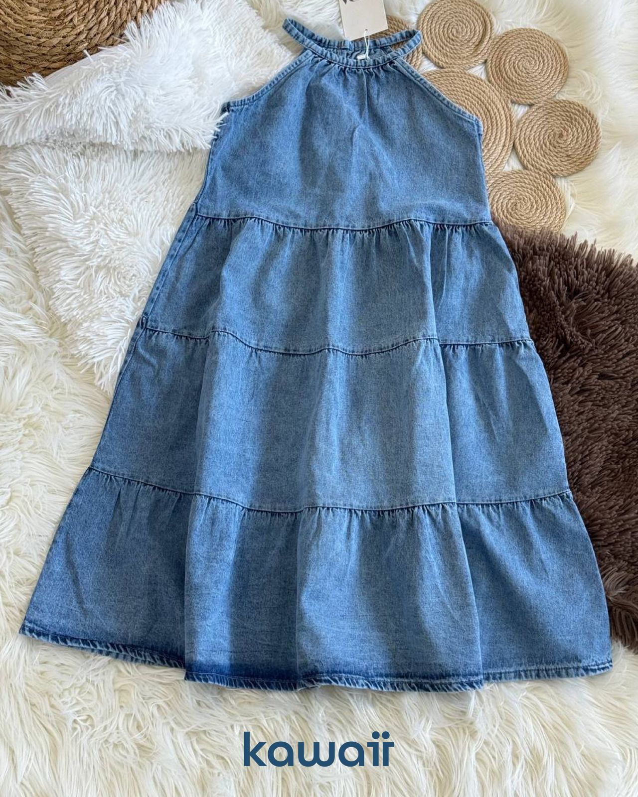 Long Dress Denim