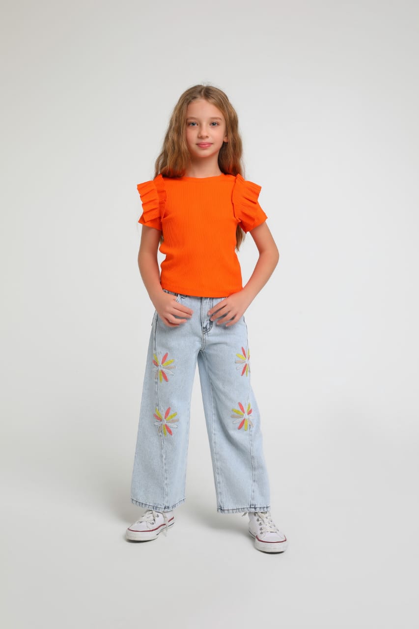 Girly jeans set