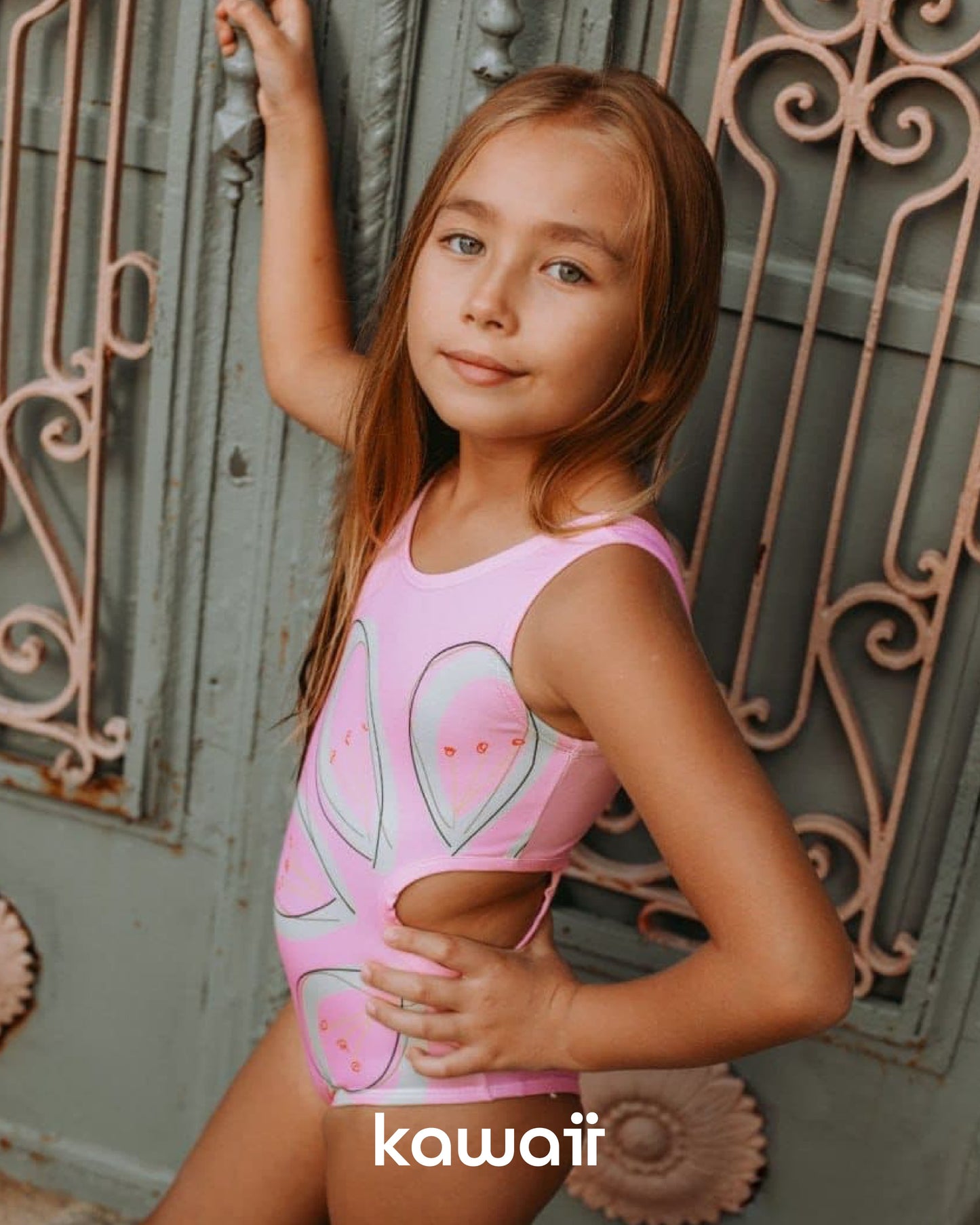Swimsuit Big Flower