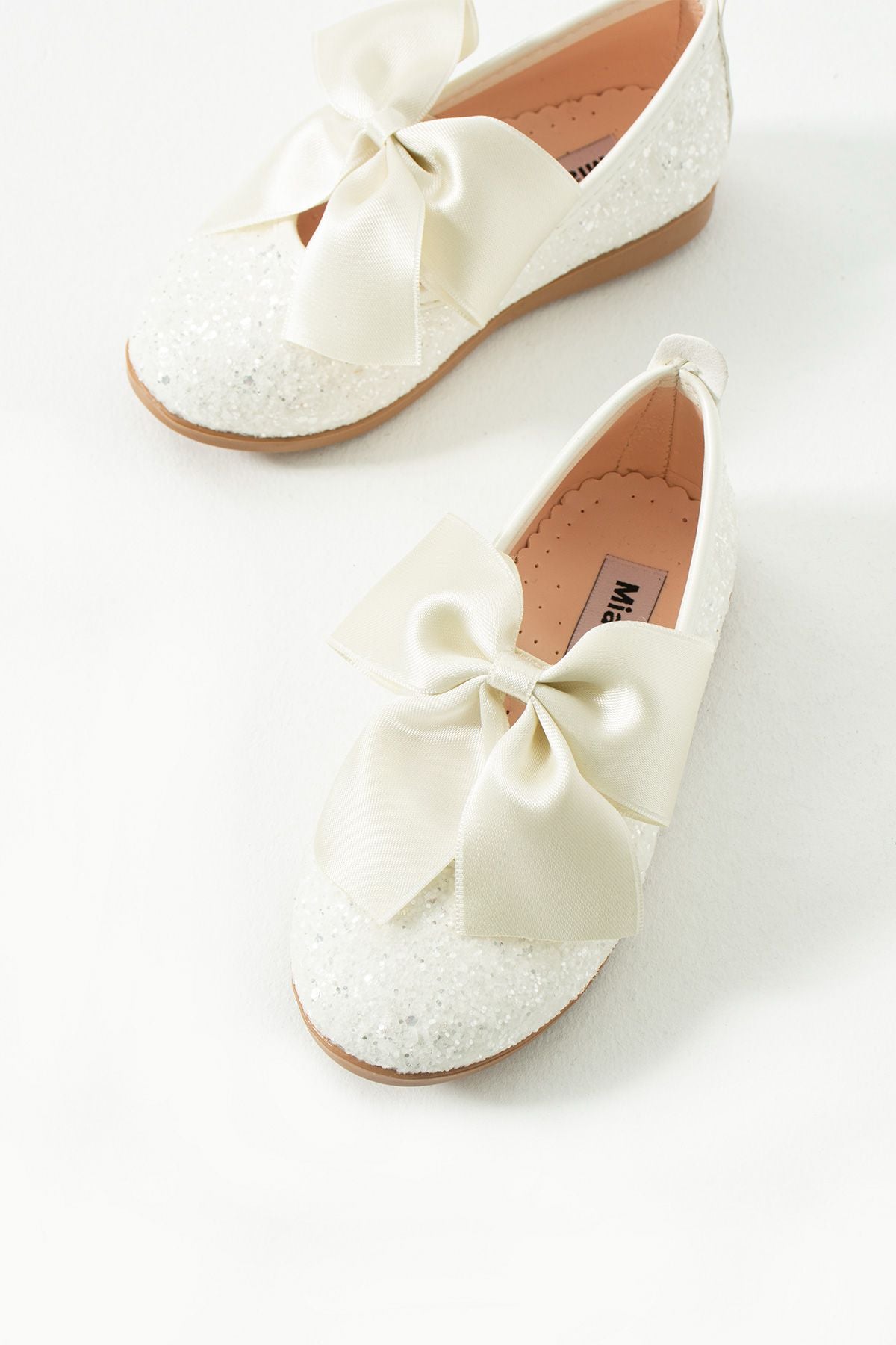 Ballerina Satin Bow Glittery