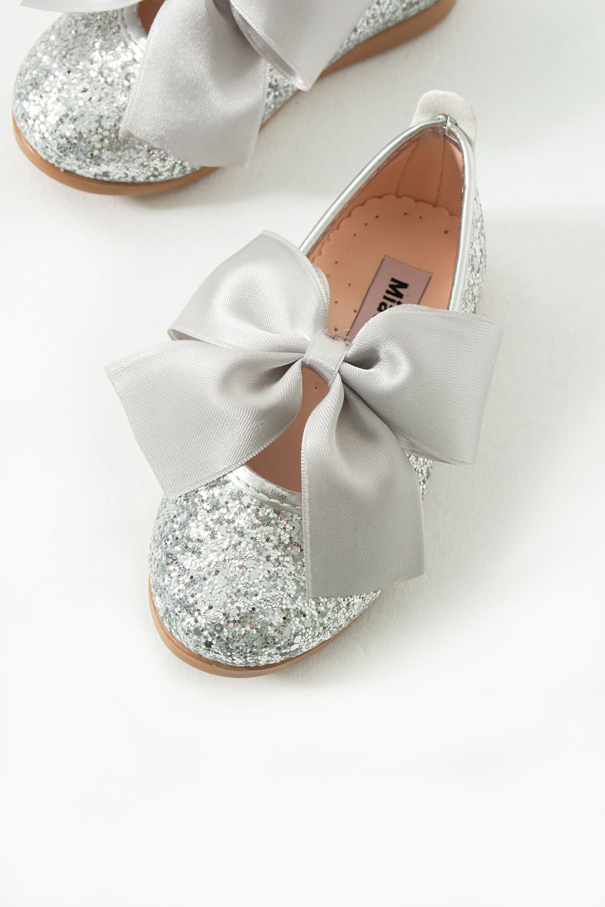 Ballerina Satin Bow Glittery