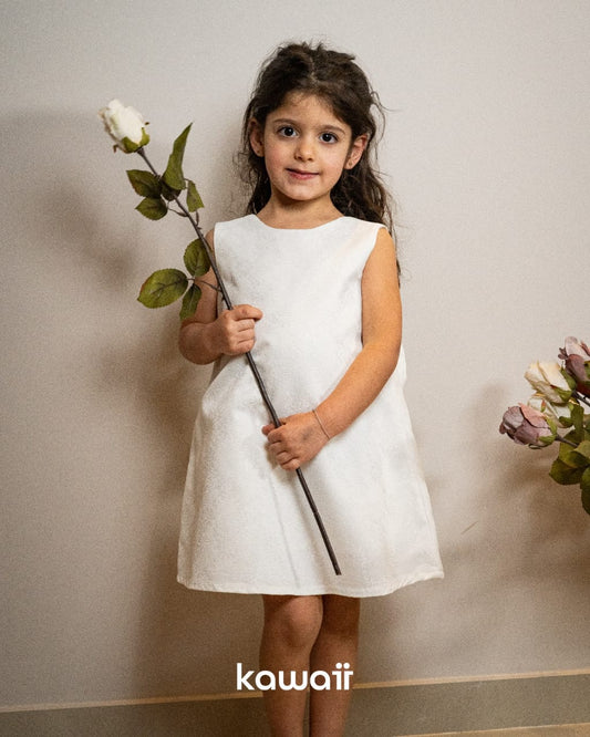 Dress with headpiece