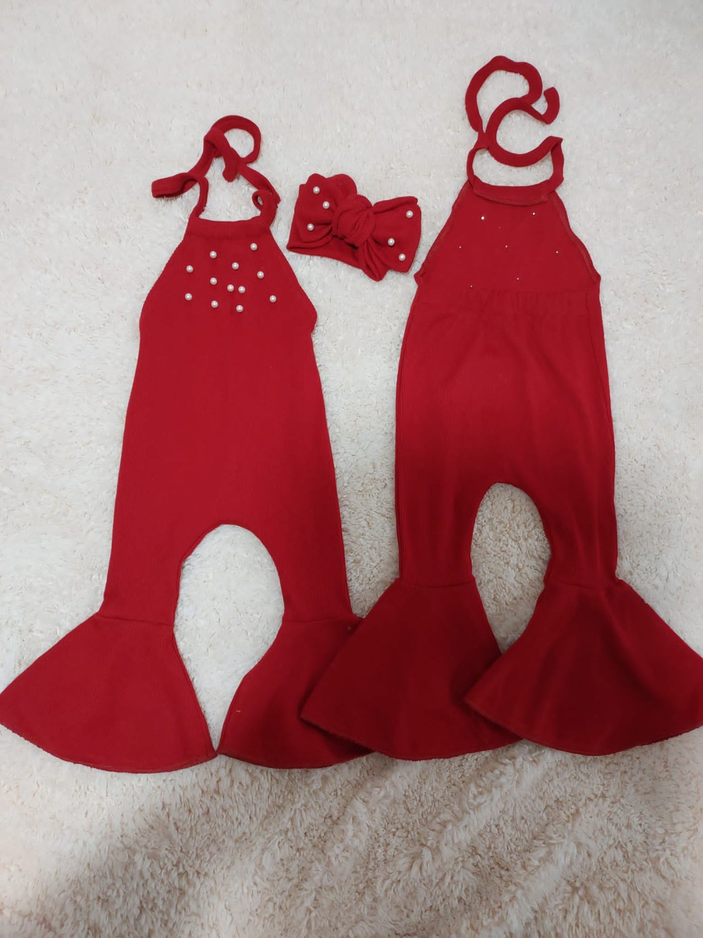 Wide legg Overall With Headband