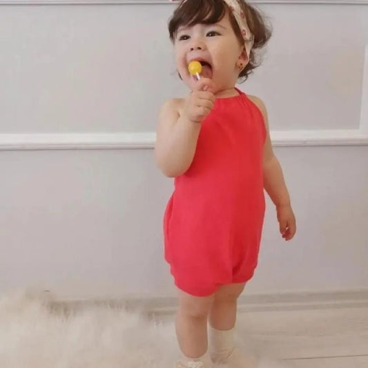 Short Cotton overoll