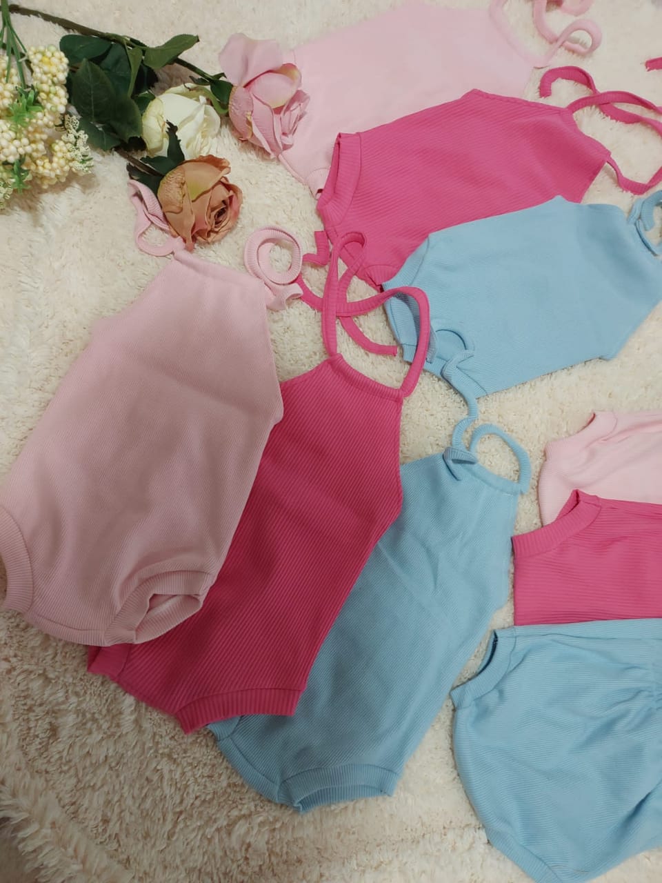 Short Cotton overoll
