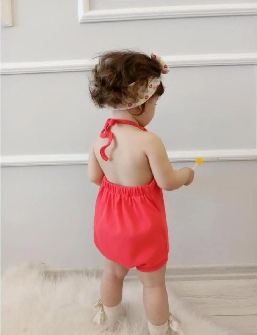 Short Cotton overoll