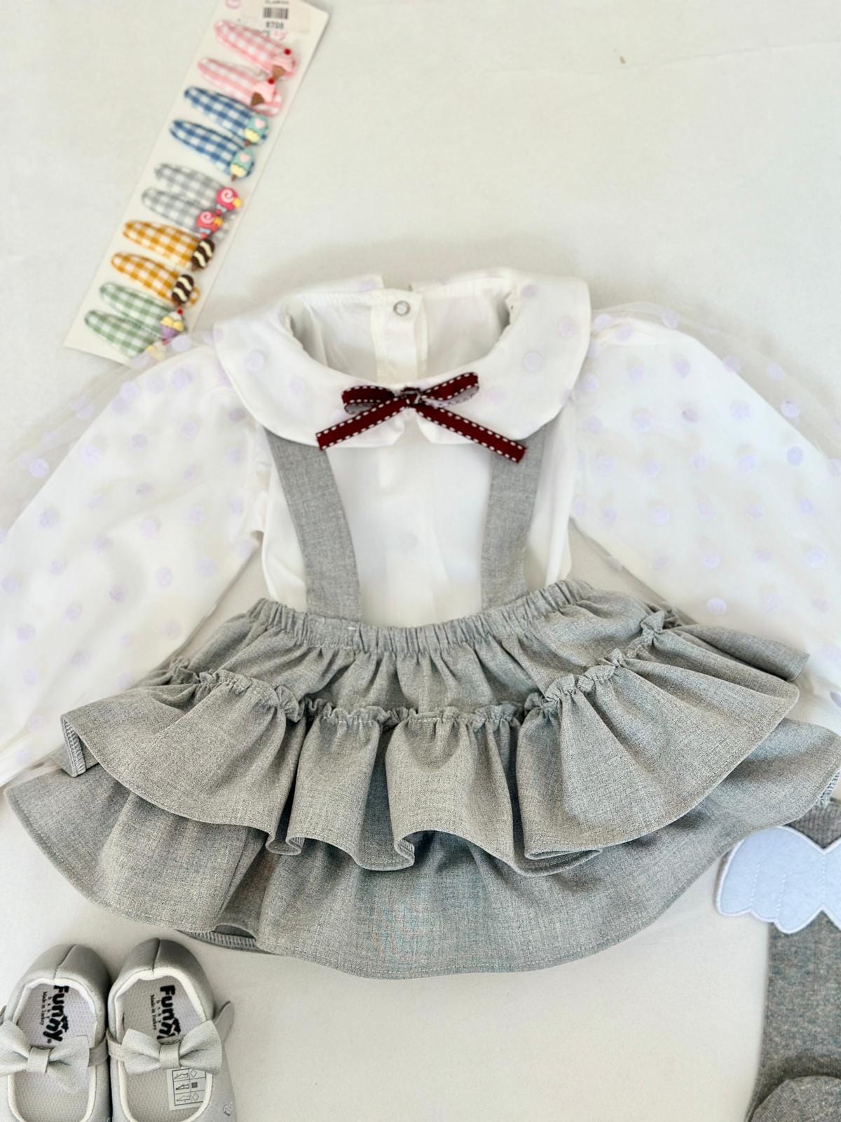 Romper Socks & Headpiece