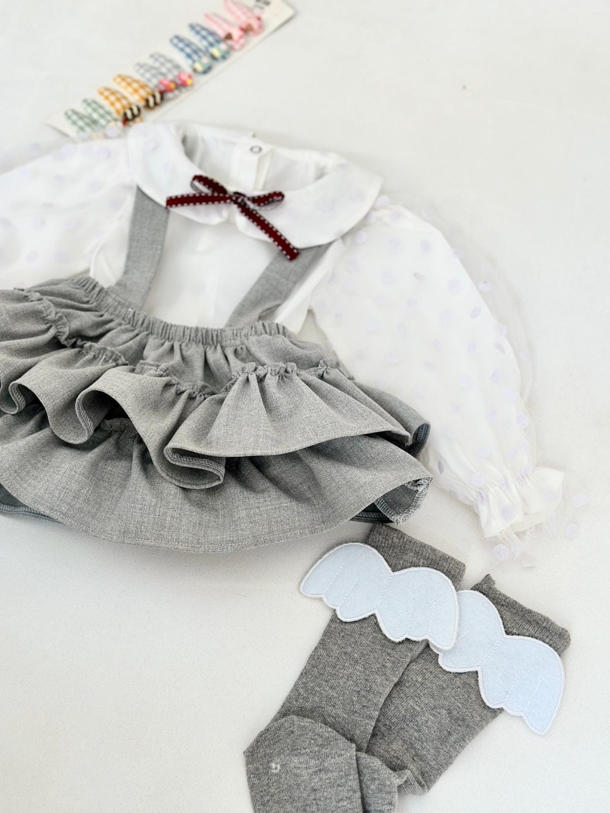 Romper Socks & Headpiece