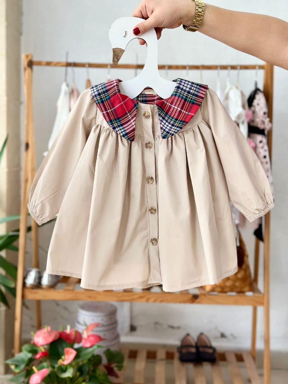 Dress Coat With Socks & Headpiece