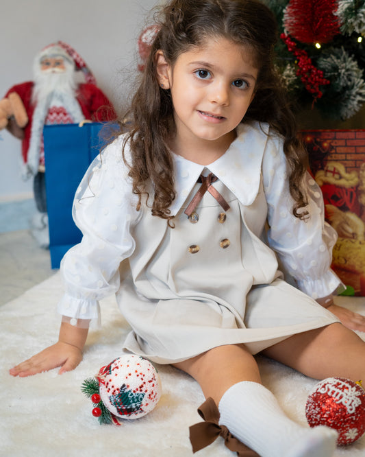 Dress With socks & Headpiece