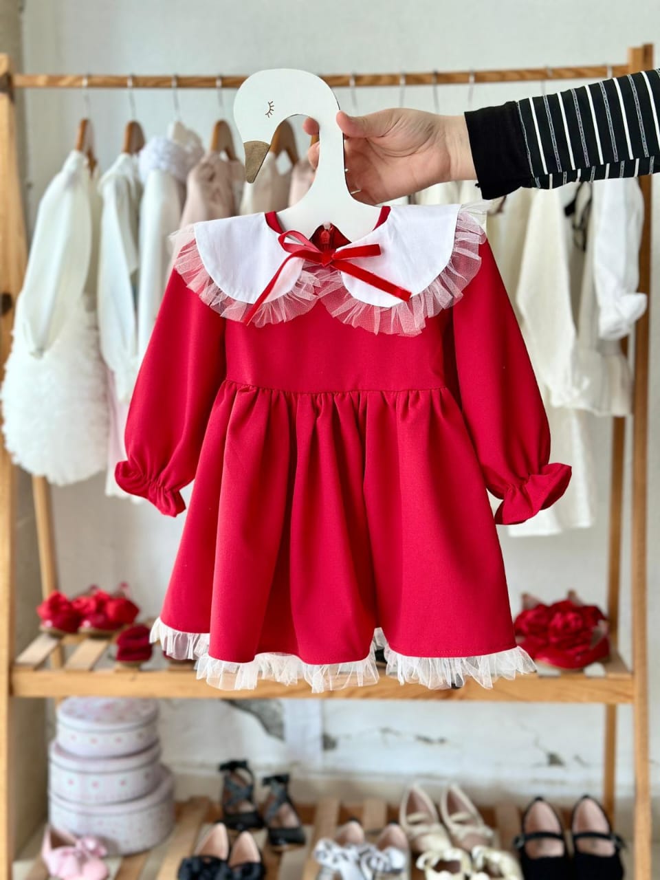 Dress With socks & Headpiece