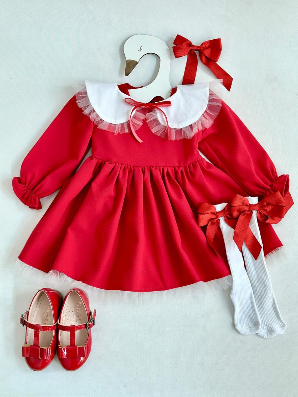 Dress With socks & Headpiece