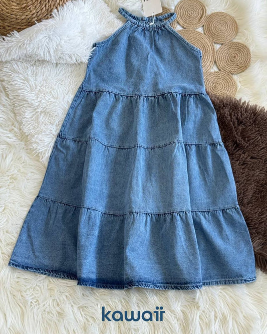 Long Dress Denim