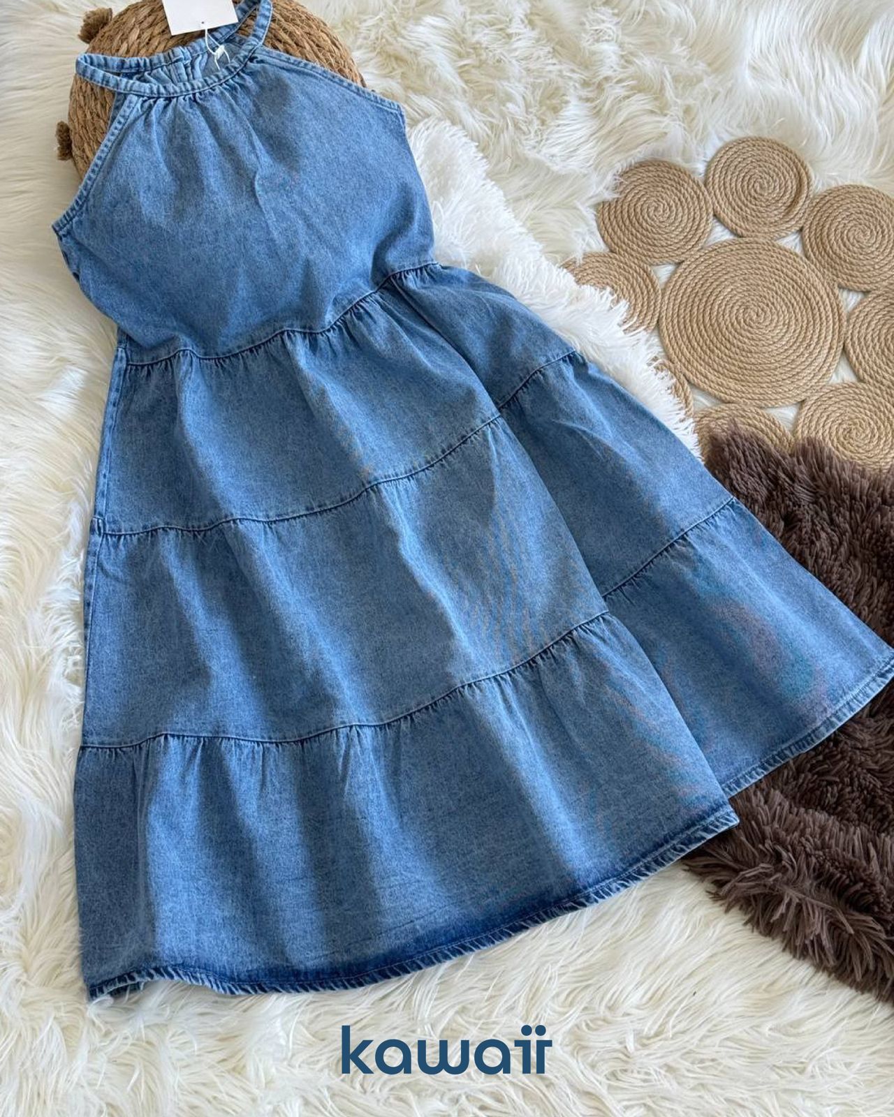 Long Dress Denim