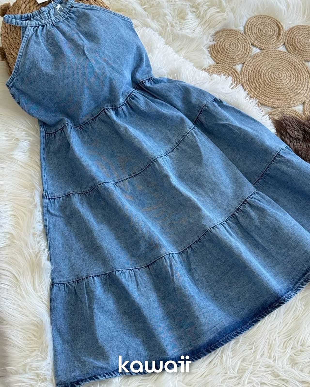 Long Dress Denim