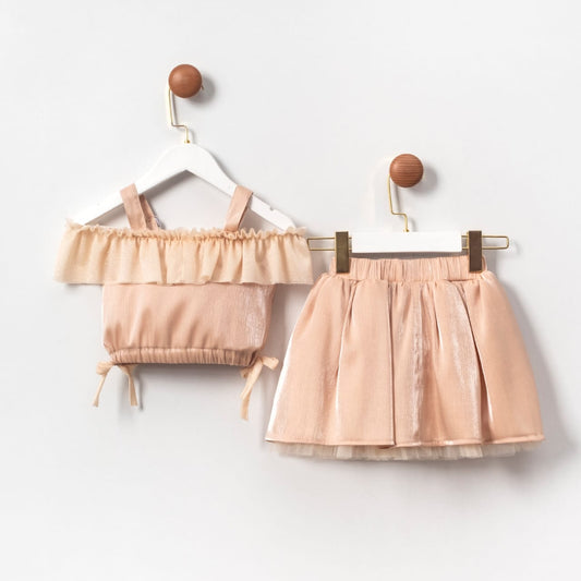 Crop Skirt set
