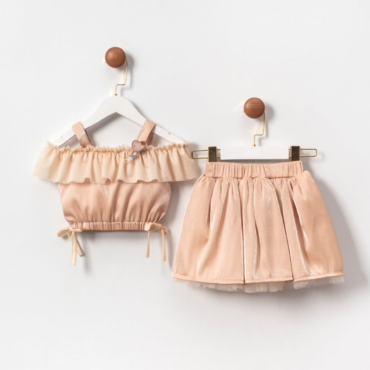 Crop Skirt set