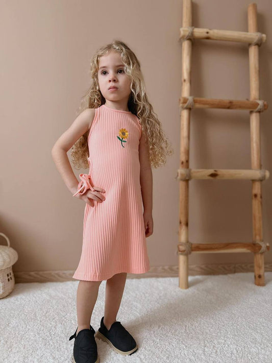 Long Dress With Scrunchies