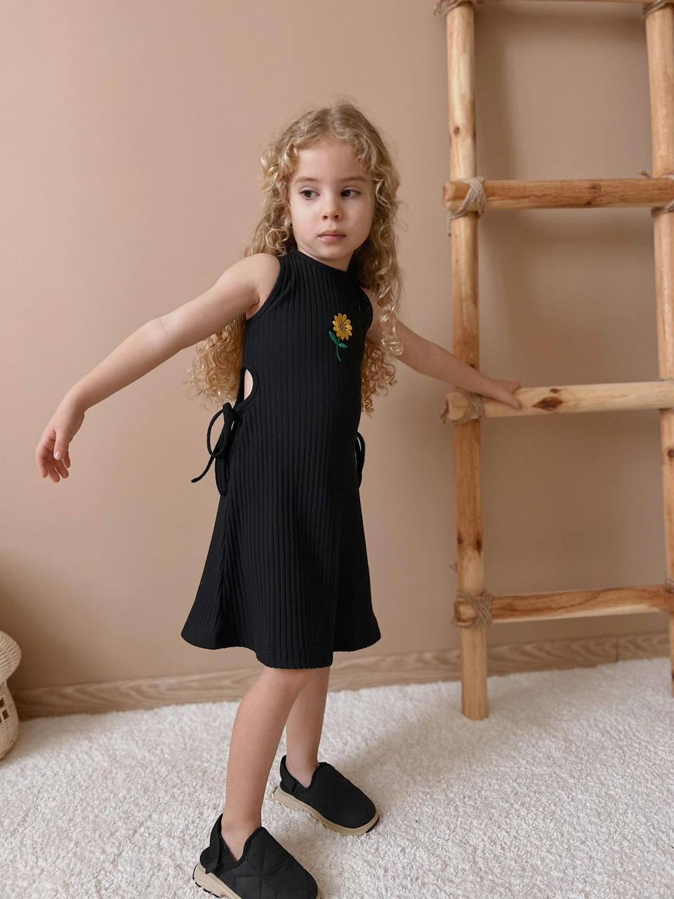 Long Dress With Scrunchies