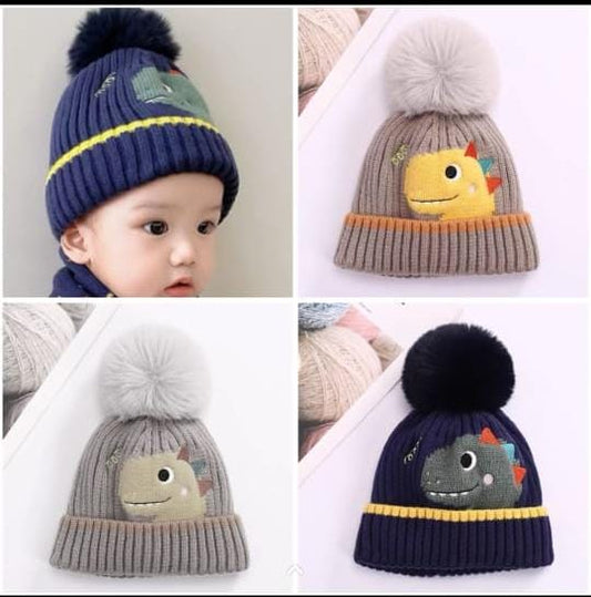 Dino Hat Fur inside