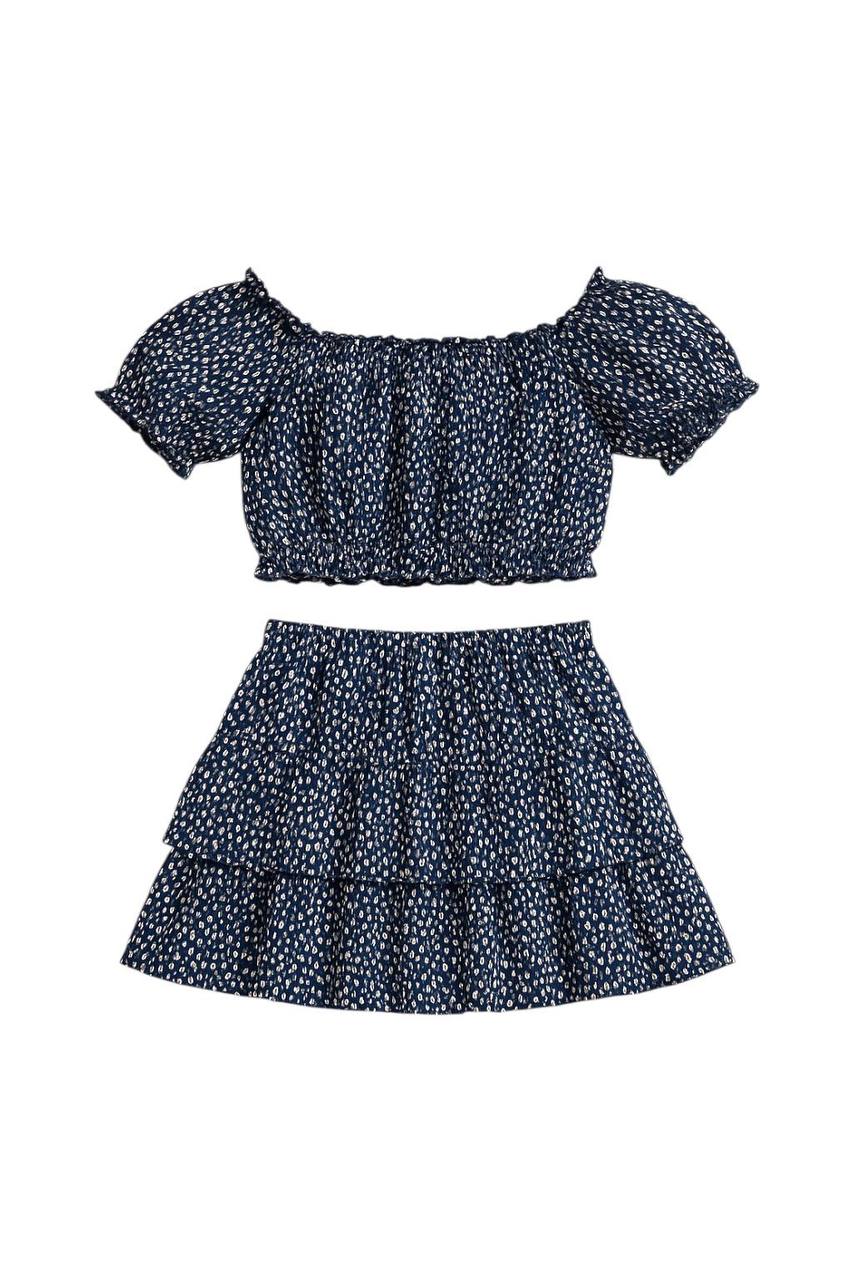 Cropped Linen Set