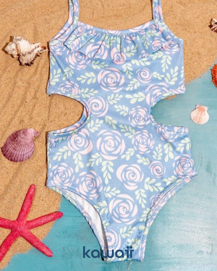 Swimsuit flowers