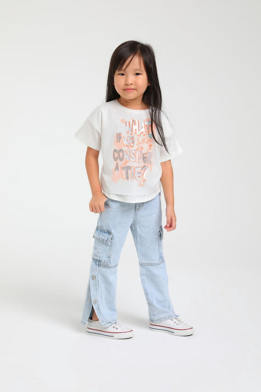 Wide legging jeans