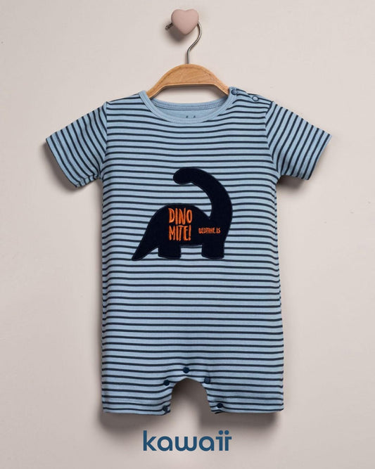 Cotton Dino Romper