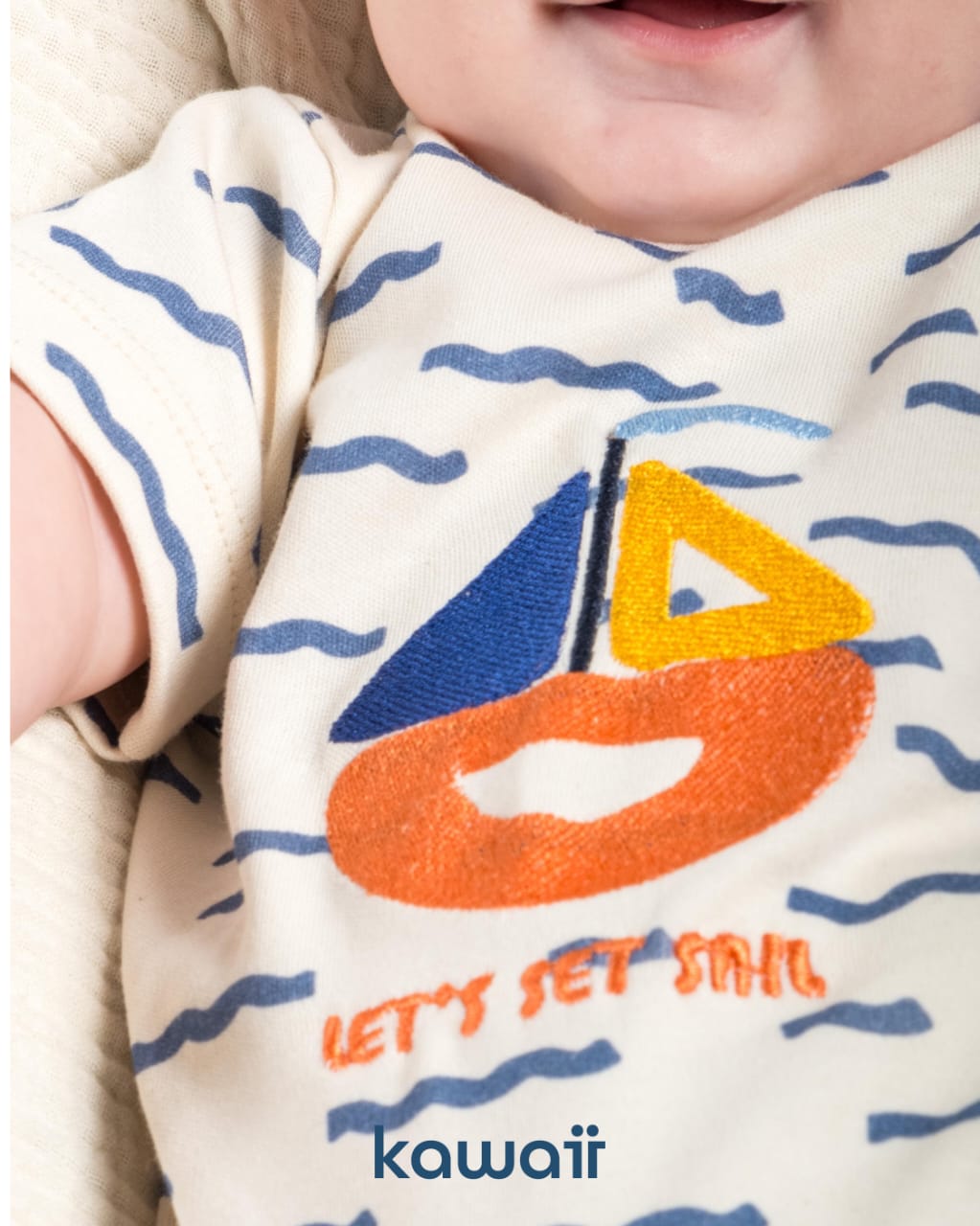 Cotton Boat Romper