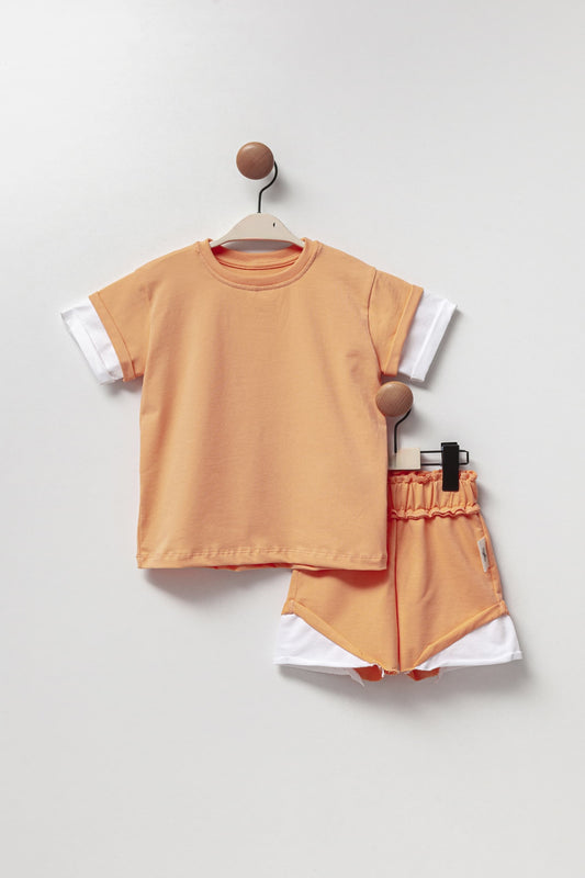 Cooton set White Sleeve