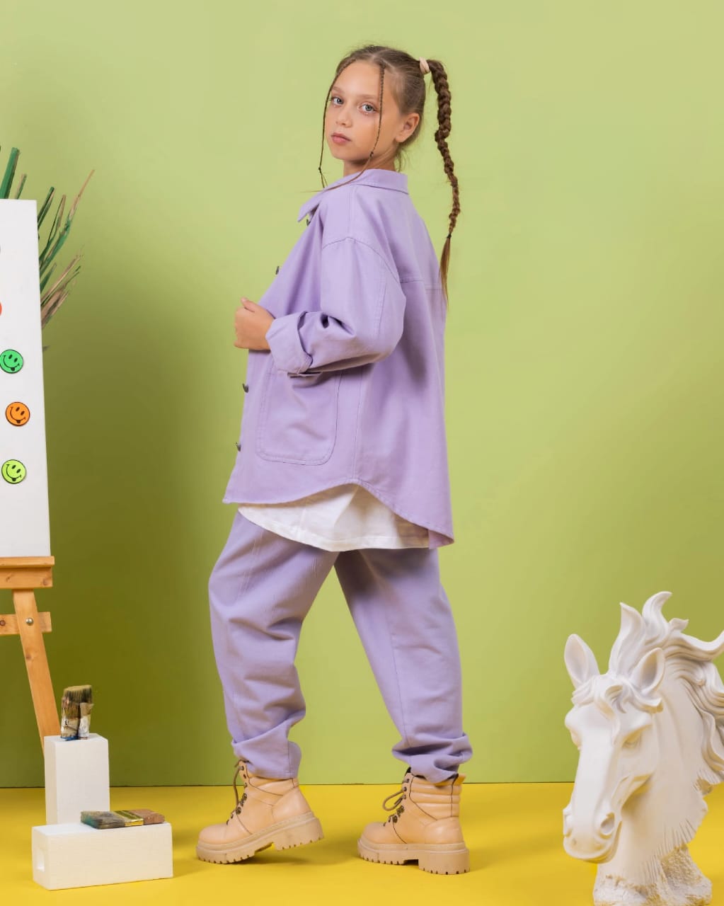 Girly set 3 pcs with Jacket