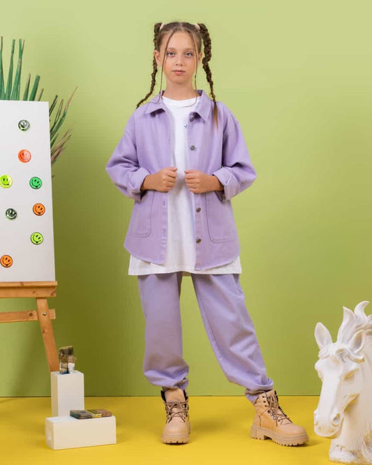 Girly set 3 pcs with Jacket