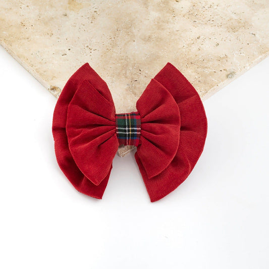 Big velvet bow