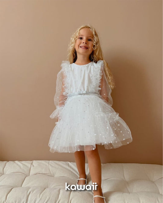 Glittery Dress Long Sleeve
