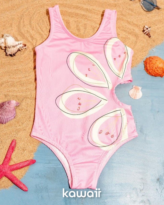 Swimsuit Big Flower